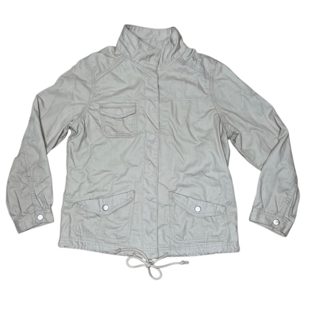 Y2K Levi’s Khaki Button Down Jacket Medium